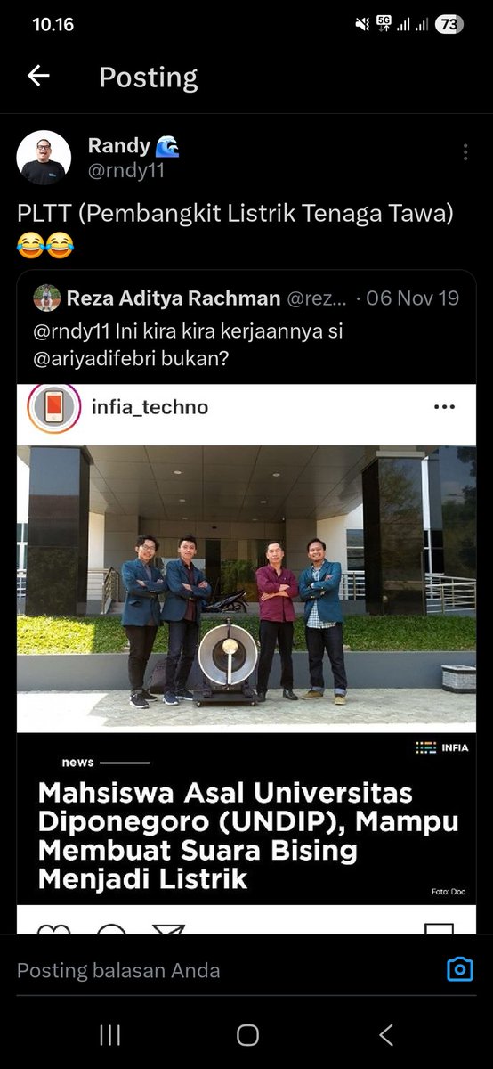 rezarezod's tweet photo. @rndy11 Dari zaman sebelum covid ini https://t.co/YefaULK9ku