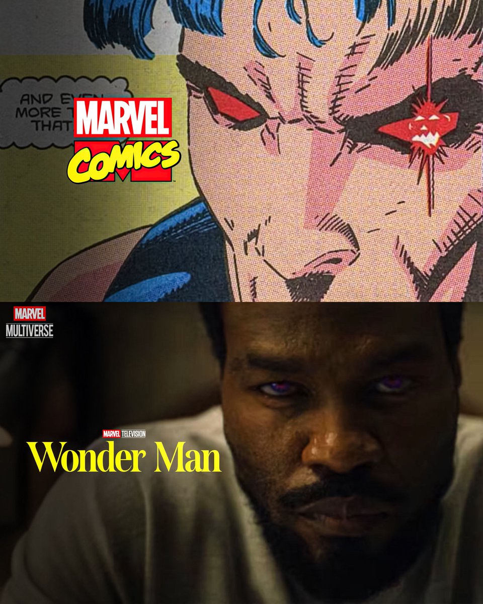MarvelMultive's tweet image. The eyes of Wonder Man 👀