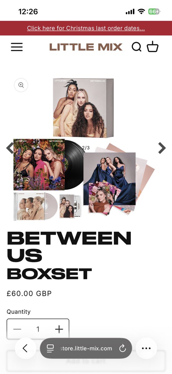 前は日本から買えなかったリトルミックスの最後のBOXセットが買えたよ