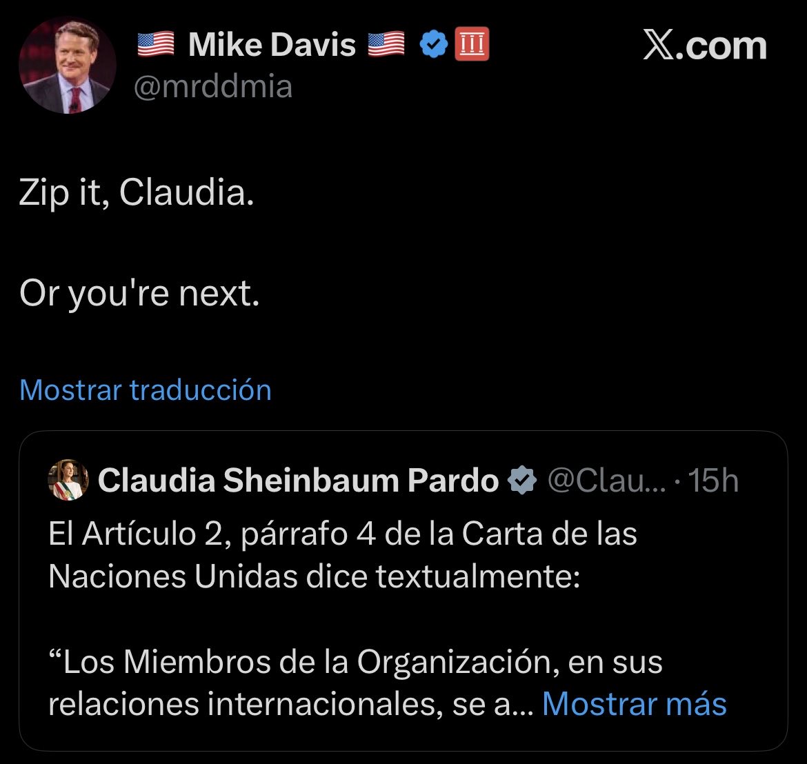 darkmente's tweet image. Jajajaja pinche novato!

Este SI ES un mensaje duro!
Sin rodeos, directo, de frente!

Ahí te hablan @Claudiashein 

👇🏻