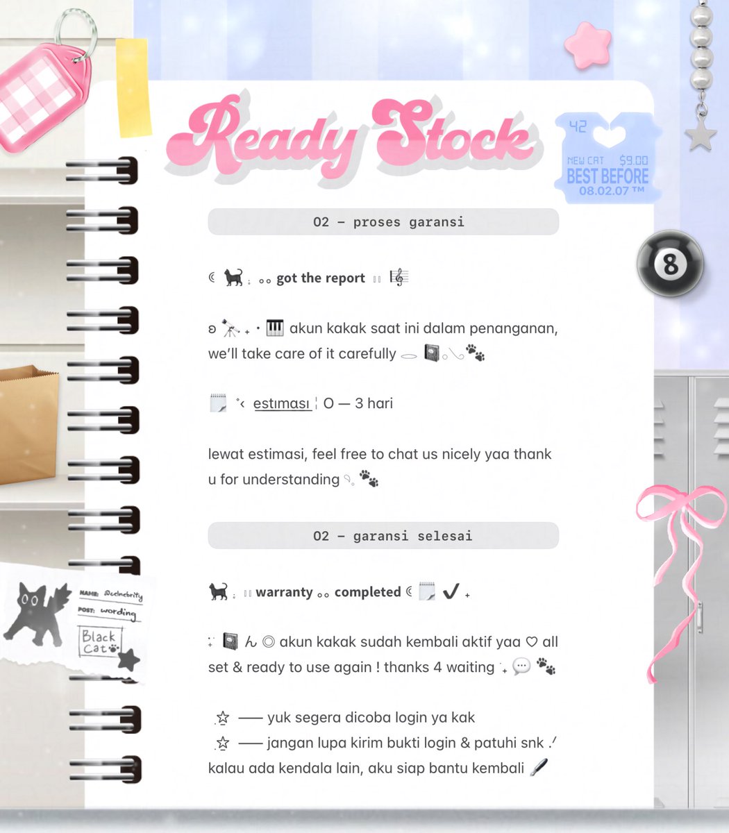 celnebrity's tweet image. 🛼⭐️ help repost pls ₊ׁ ?  thankyou &amp;gt;&amp;lt; 💝  

🎀  sena  bawa  4 BUNDLING WORDING GARANSI —— 𓏮  siap  dijemput  ᰔ  jangan  lupa  (@)  setelah DM 

👛  IDR 11.000 / bundling 📝⠀

꒰ #zonauang️ #zonajajan #zonaba ꒱