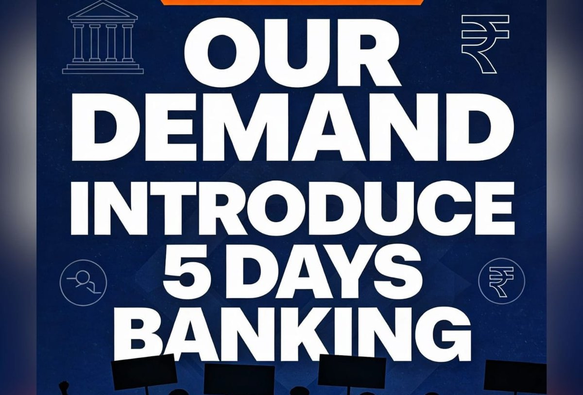 Respect Bankers. Respect Balance. We Demand 5‑Day Banking!"
- "Healthy Bankers = Healthy Economy. #Support5DayBanking"
- "Work Smart, Not Exhausted – 5‑Day Banking for All."
#5DayBankingNow