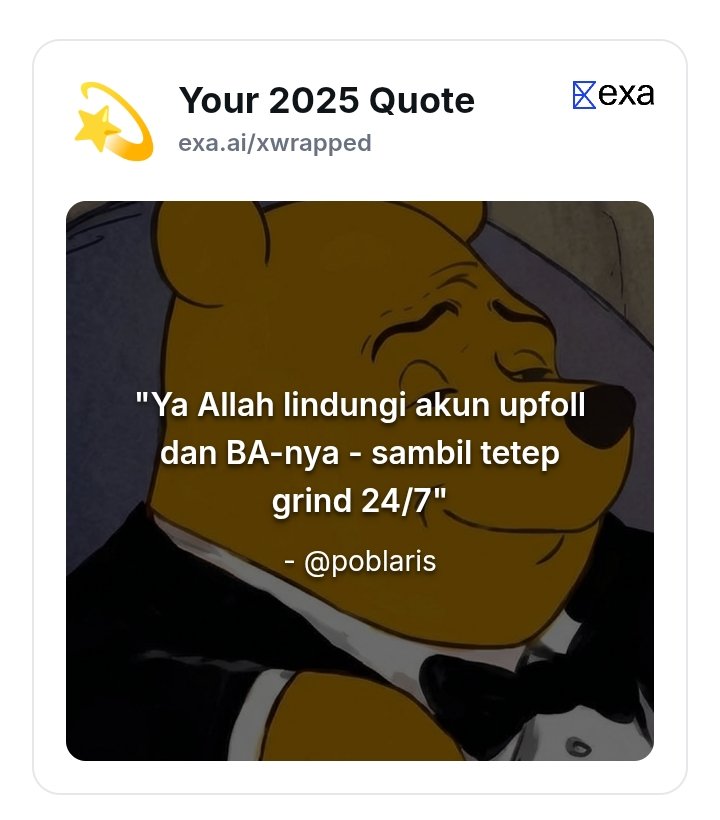 Ya Allah.