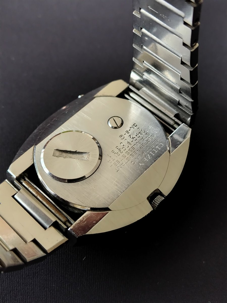 chronotron2's tweet image. 電池交換。シチズン コスモトロンスペシャル。SR44SW。

#電池交換  #batteryreplacement