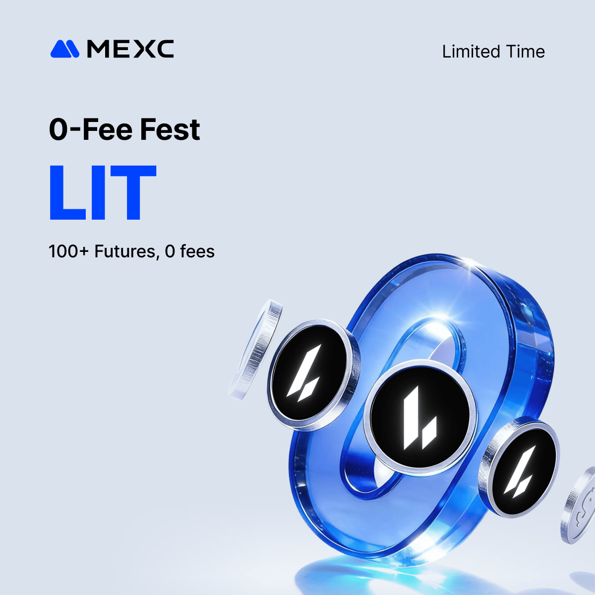 MEXC's tweet photo. $LIT Futures join MEXC 0-Fee Fest! @Lighter_xyz 

✔ 0% maker
✔ 0% taker

👉 Trade now: https://t.co/E7TpCMw2gF https://t.co/TiM5dR4lpH