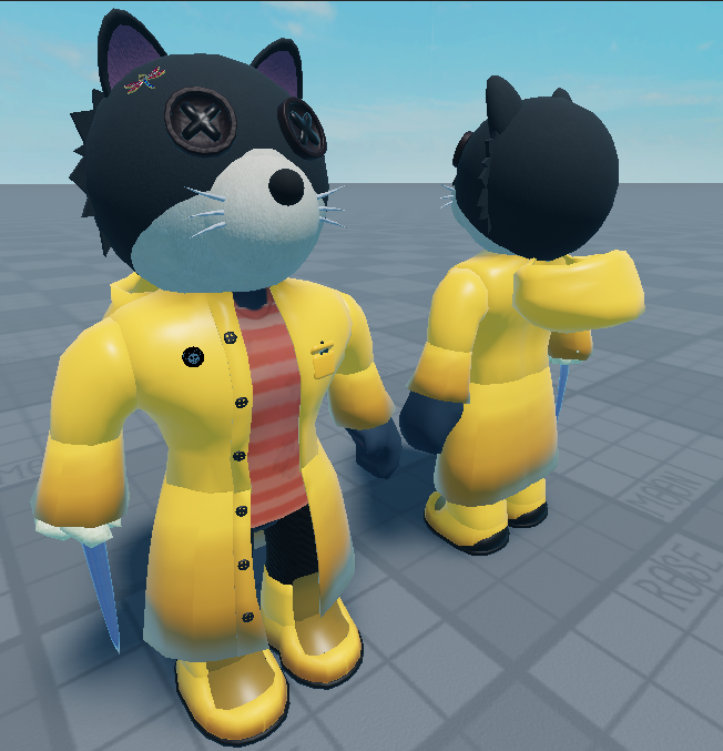 DaMoonRoses's tweet photo. I'm really excited to introduce my skin KATIE DOLL , inspired by the movie Coraline.

The model has been optimized to avoid any issues while playing, and the animations and jumpscare are also ready as of the date of this post.

map of the surrounding area made by @Mercenary_Rose https://t.co/YTQjoolJO0