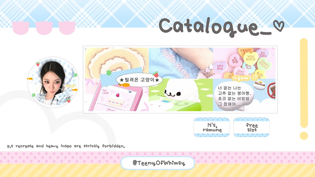 TeenyOfWhimsy's tweet image. hii, mind to help repost? thank youu ♡ #zonauang

🍥🧀🍀 . . . emLOo, today is Mika's (@mowntreal) Birthday Party #BloomingSeasonMika! ada 3 FREE SLOT LAYOUT BY REQ yang bisa kamu bawa pulang. check this out =D 💨

💌 draw by reply
🕐 now — 21.00 WIB