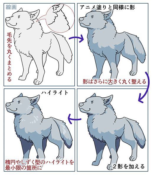 ichiup_net's tweet photo. ケモナー必見！🐺
もふもふを描こう🤍🫧
動物の毛並みの描き方のコツをご紹介！

#絵が上手くなる記事はコレ
詳細はリプ欄へ👇 https://t.co/f3FckgFwCI