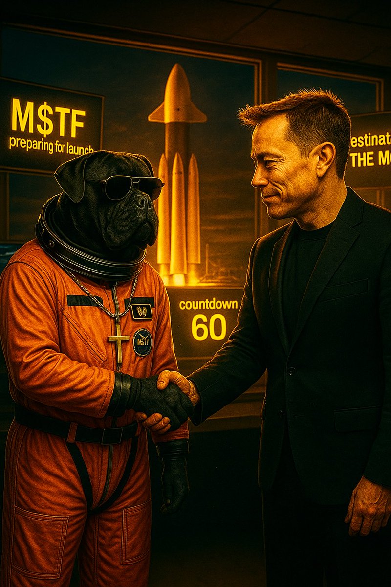 MSSTFcoin's tweet photo. @elonmusk 🚀M$TF🔥 Rocky's ready to launch💥
CA: Cq5NZrjSYrk2P9NqkjS1YffkHyx8XaUqYX1Ho7PGjesS https://t.co/ob3YJ7VYgC