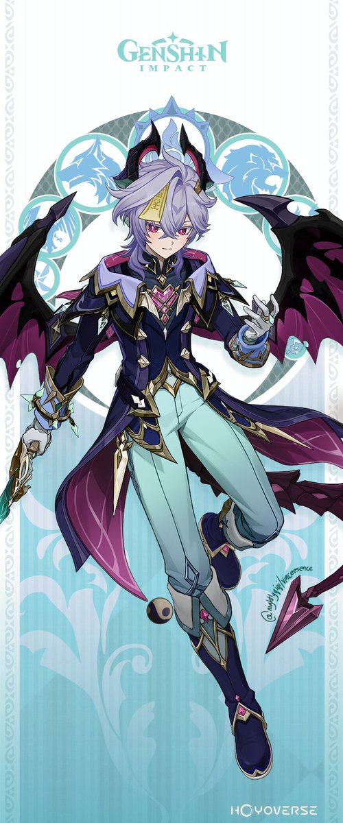 nightlyqiqi's tweet photo. It took a long time, but Qiqirin is finally done.
#Qiqi #Durin #GenshinImpact https://t.co/7GJVZex1S9