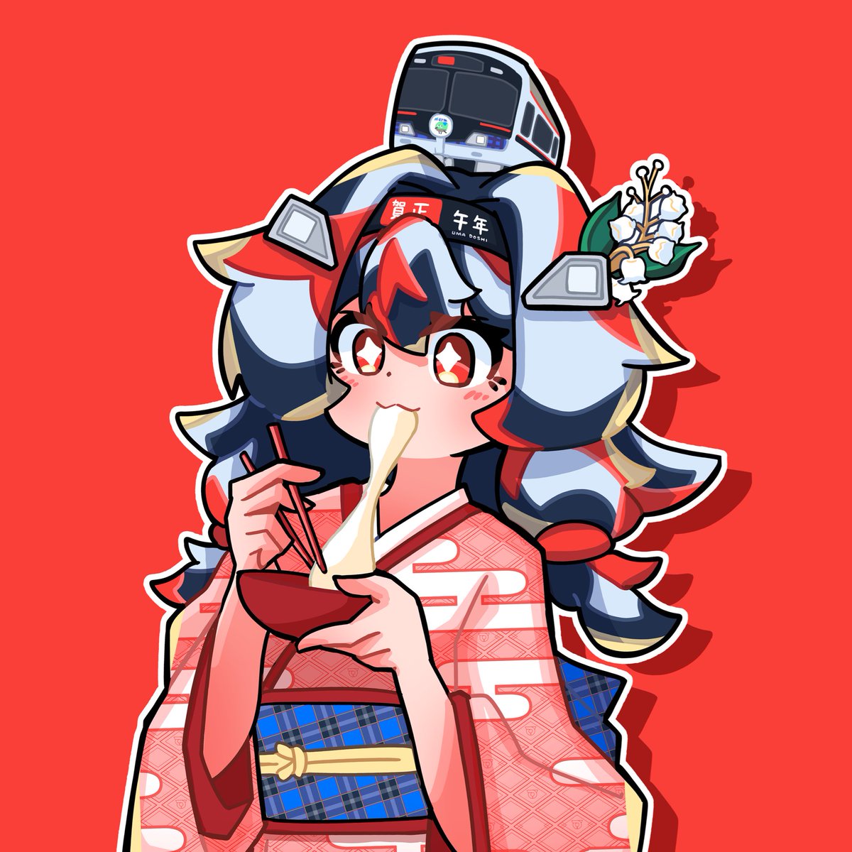 #新しいプロフィール画像

餅食ってる様子がかわいくて気に入ったので（自画自賛）プロフ画にしました。

しばらくは正月気分の抜けない日々が続きます🫠