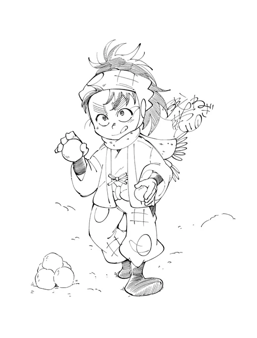 ラフ無し1hらくがきコヘ 