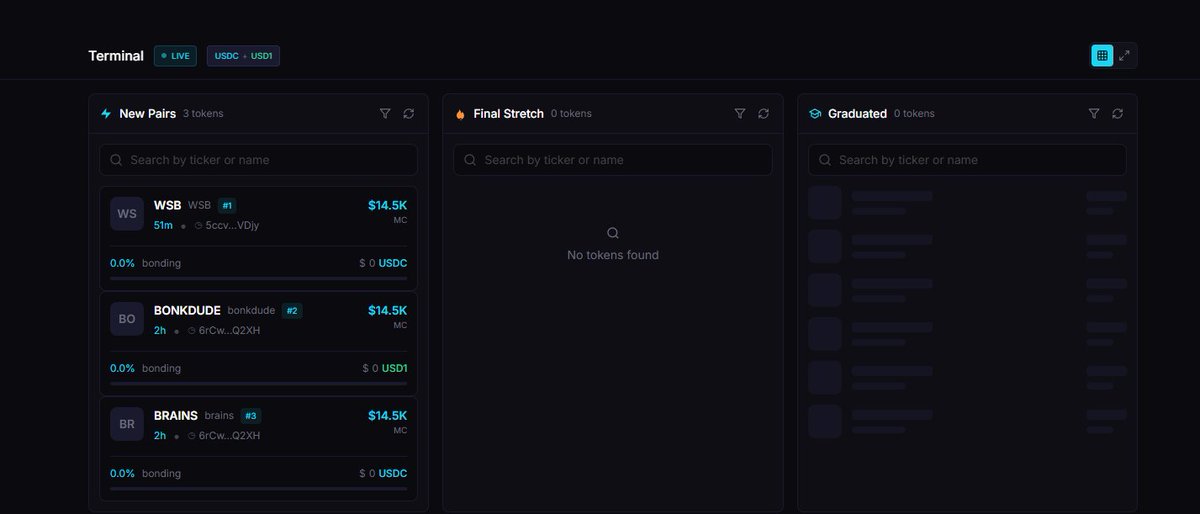 PairPad's tweet photo. We also built on our own terminal where you can exclusively watch the coins launched on our platform. https://t.co/F9g3XXpeR5