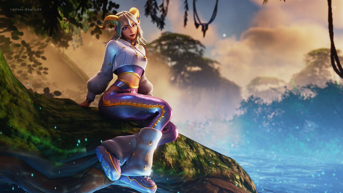 Kallu3D's tweet image. Faun

#Fortnite #FortniteArt