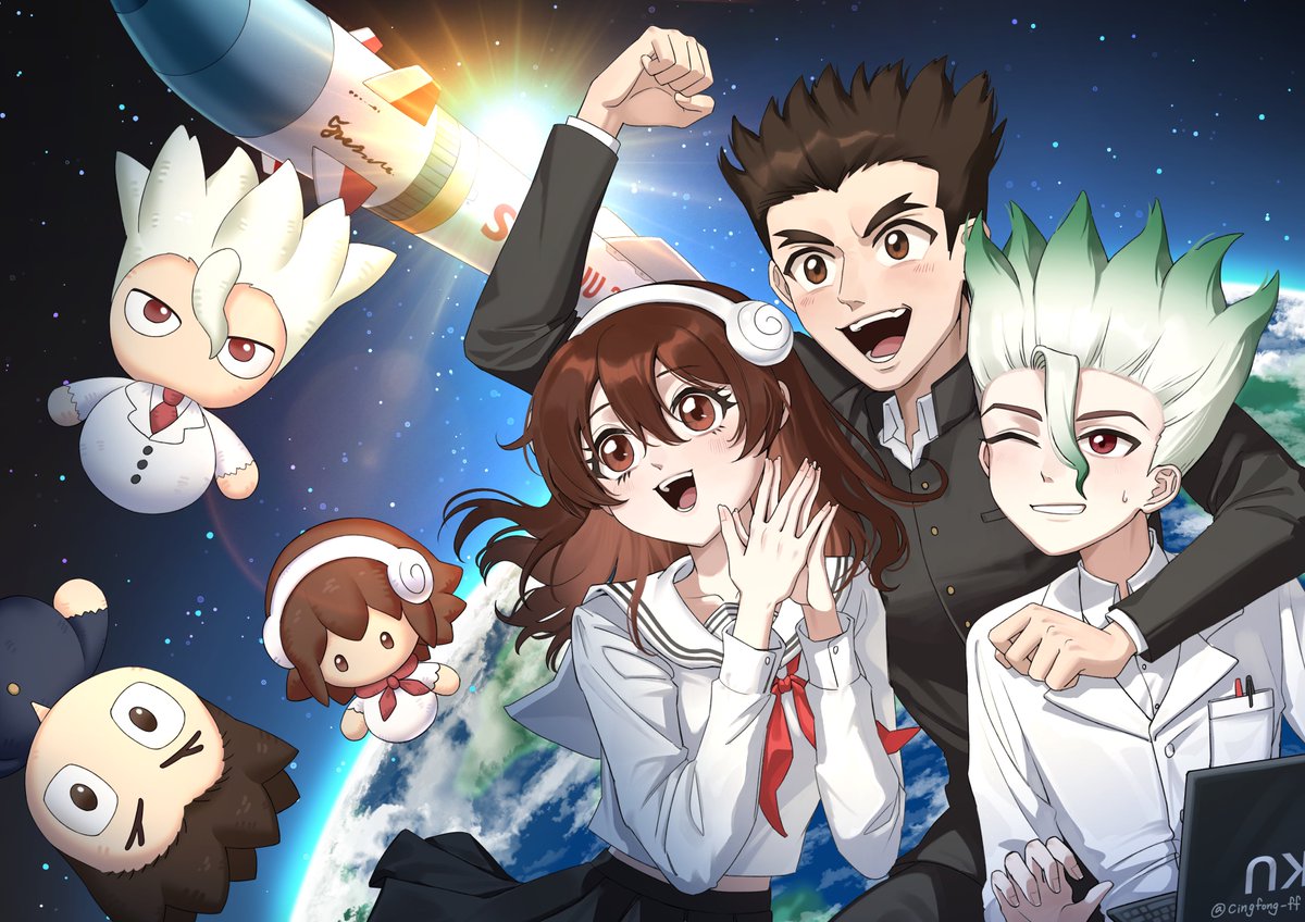 🚀Happy birthday to 石神千空!!!
#DrSTONE千空誕生祭 
#石神千空誕生祭2026
#dcst #DrSTONE