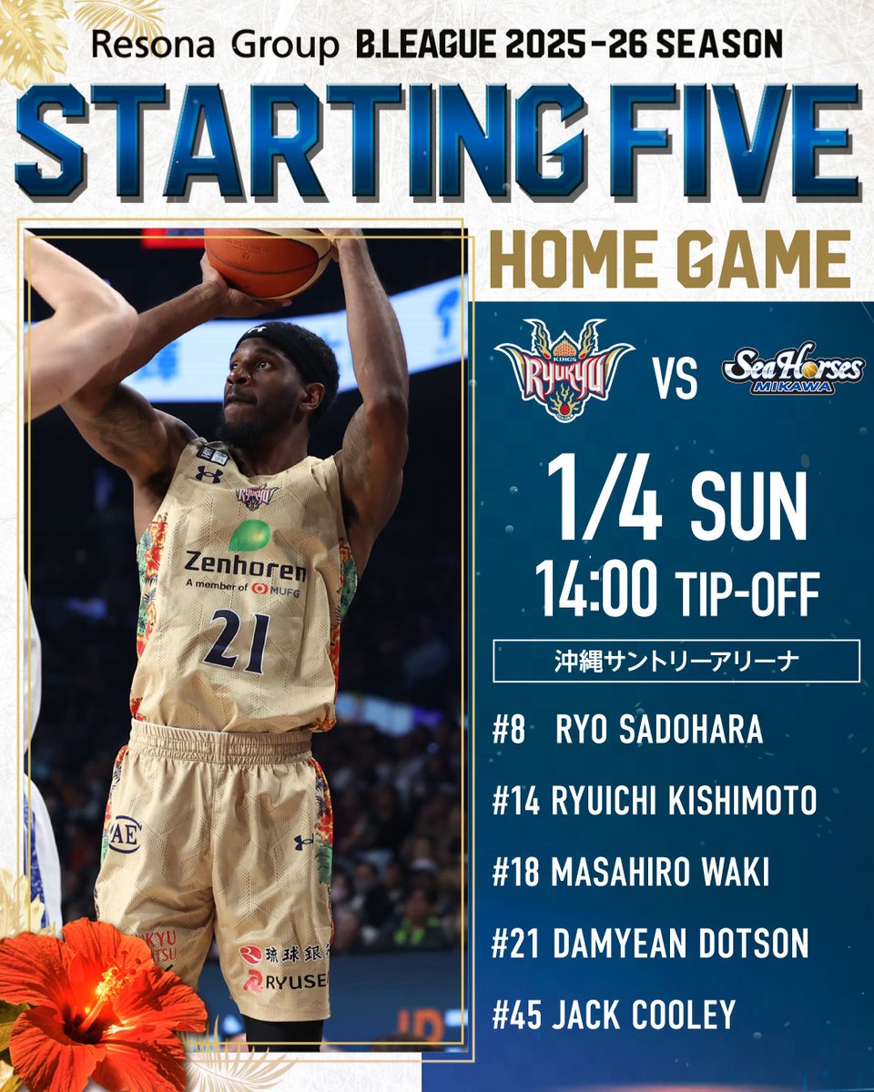 琉球ゴールデンキングス公式 (@RyukyuKings) / Posts / X