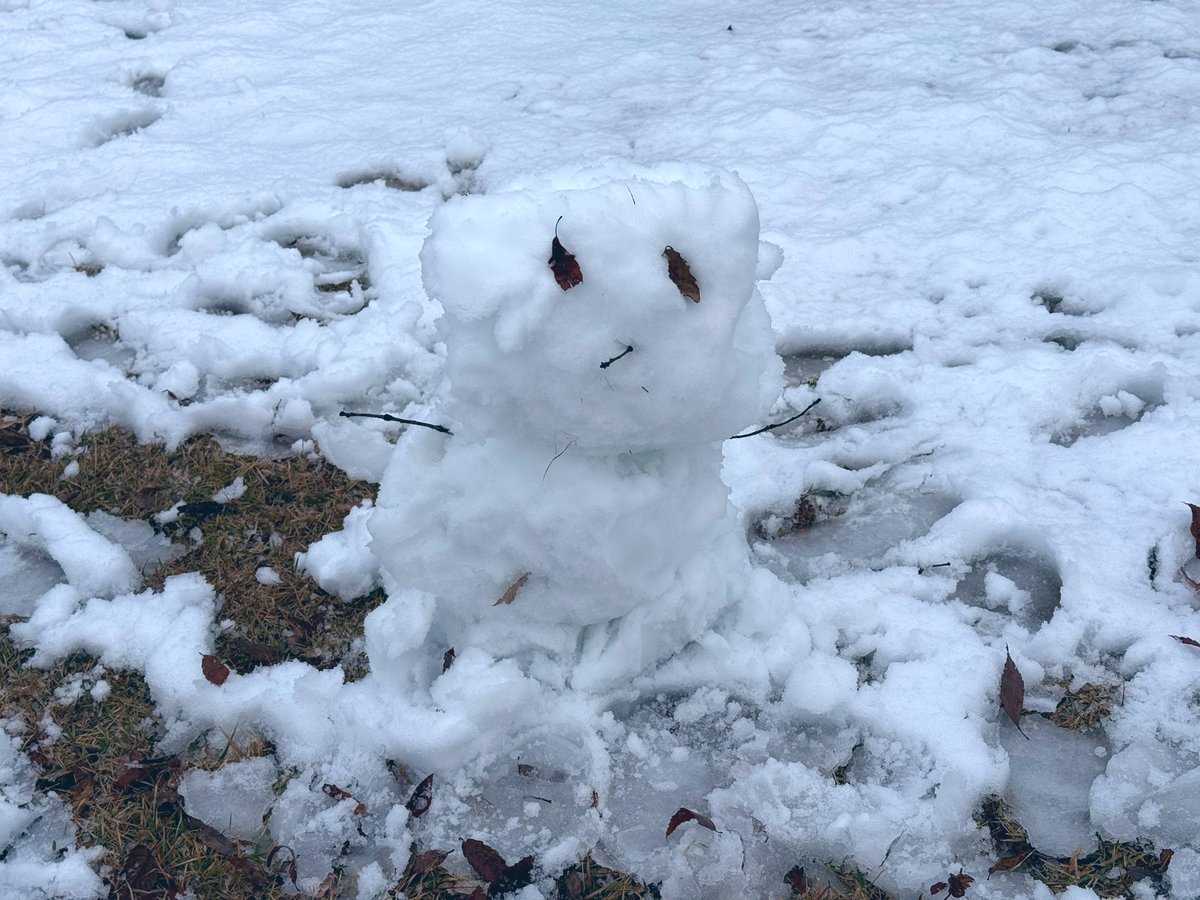 MoominNt's tweet photo. ギューってだ　　

雪だるま⛄️娘氏作 https://t.co/alAWzrSCyk