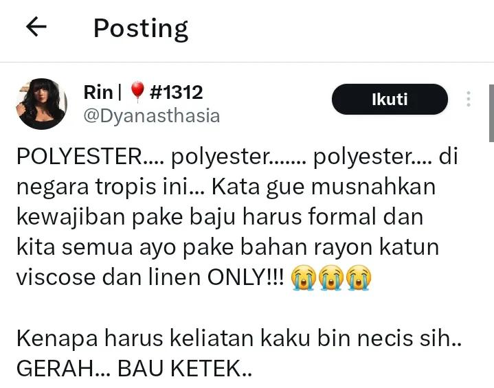 Mari kita usahakan kaos polos yang gak bikin gerah dan bau ketek itu 

1. John &amp; Jill 
2. Manlycloth
3. PT NET PERSADA
4. Joybasic