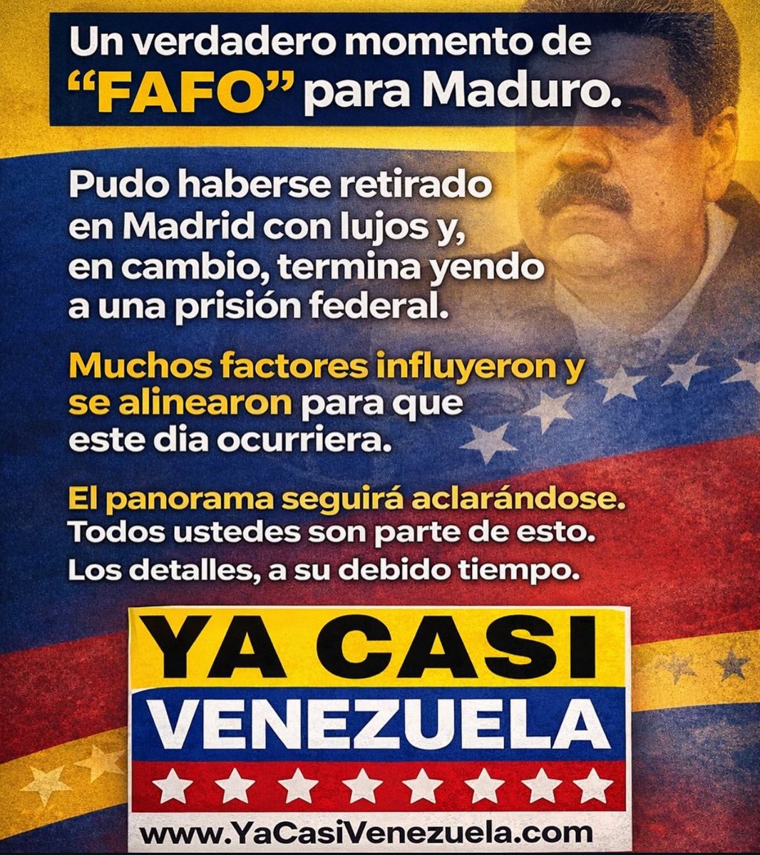 Ya Casi Venezuela tweet media