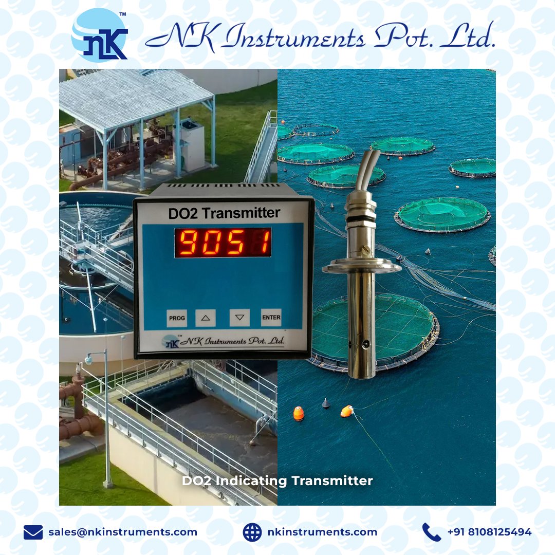 HIGH-ACCURACY DO₂ INDICATING TRANSMITTER | RELIABL..For more info visit...nkinstruments.org/latest-update/…