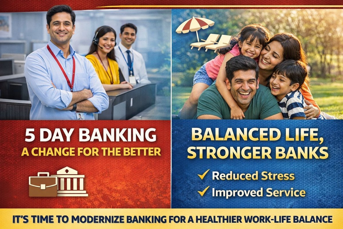 samchatto's tweet photo. #5DayBankingNow 
@nsitharaman 
@DFS_India 
@ChiefIba https://t.co/yaDQ72axcu
