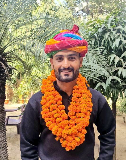 राजस्थान एकीकृत शिक्षक महासंघ का बड़े भाई <a href="/JATbera1/">Bhera ram</a> जी को  का प्रदेशाध्यक्ष नियुक्त किए जाने पर हार्दिक बधाई एवं शुभकामनाएँ। उम्मीद करता हूँ कि आपका यह दायित्व शिक्षकों एवं बेरोजगार युवाओं के अधिकारों की मजबूती से पैरवी करेगा।
<a href="/NFUofficial1/">नेशनल फ्रीडम यूनियन ऑफिशल</a>