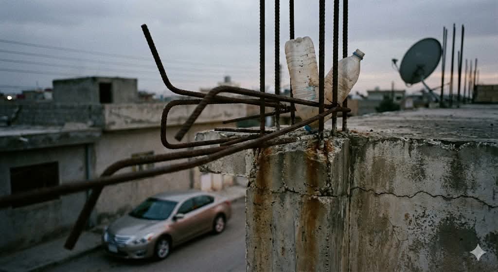 🏠 La casa de Ramiro tenía "varillas de esperanza" en el techo… que terminaron siendo varillas de óxido y olvido.

Hace 12 años, Ramiro echó la losa del primer piso. Dejó los castillos y las varillas salidas hacia arriba, apuntando al cielo. —“Es para el segundo piso”, le decía