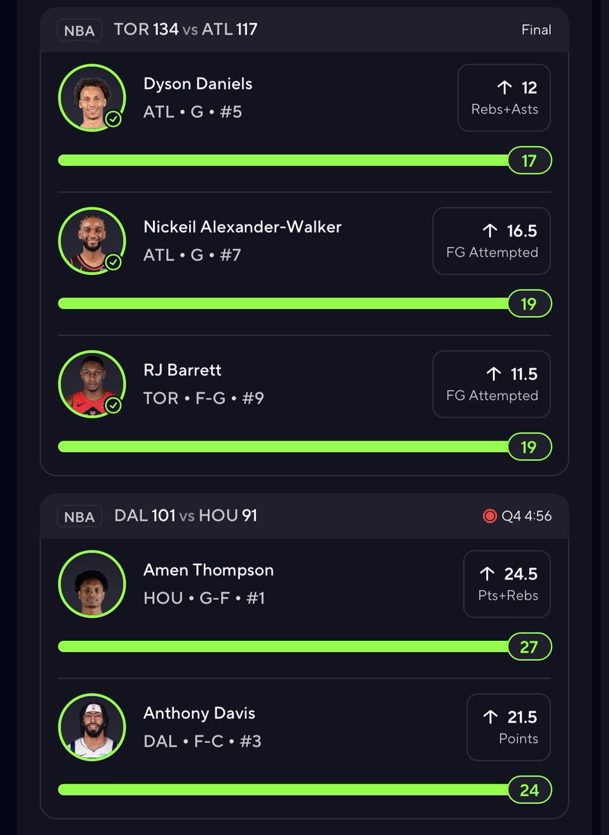 PotdPrizepicks's tweet image. $500 GIVEAWAY FOR WHOEVER LIKE/RT💚

CASHED YOU GUYS FOR FREEE 2 PARLAYS 
20X✅ &amp;amp; 6X✅ = 26X✅ ONLY TODAY🔥

‼️JOIN PREMIUM W 50% DISCOUNT⬇️ 
dubclub.win/r/p/pri-cxrpt/…

⬆️JOIN FAST BC WE CASHING THE 3RD SLIP TONIGHT for 25X💰