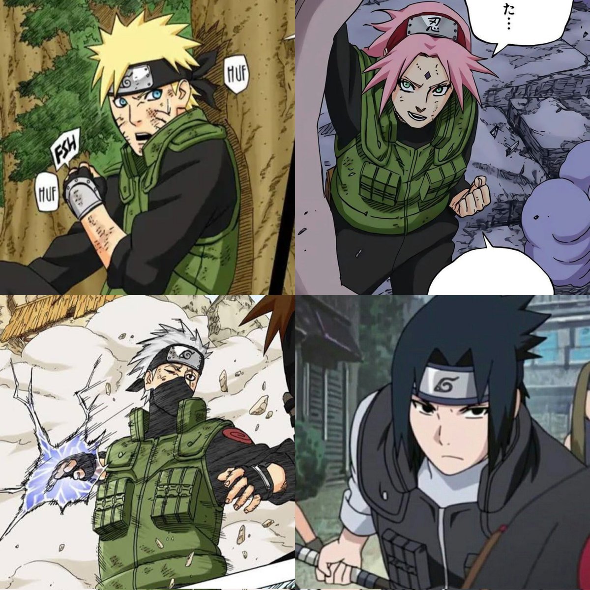 Never keeping quiet about Team 7 in vests, they ate