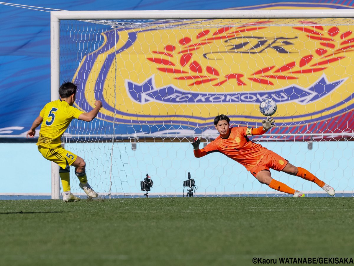 鹿島学園が興國を3発撃破!17年ぶり4強! 立役者は大阪出身DF清水朔玖