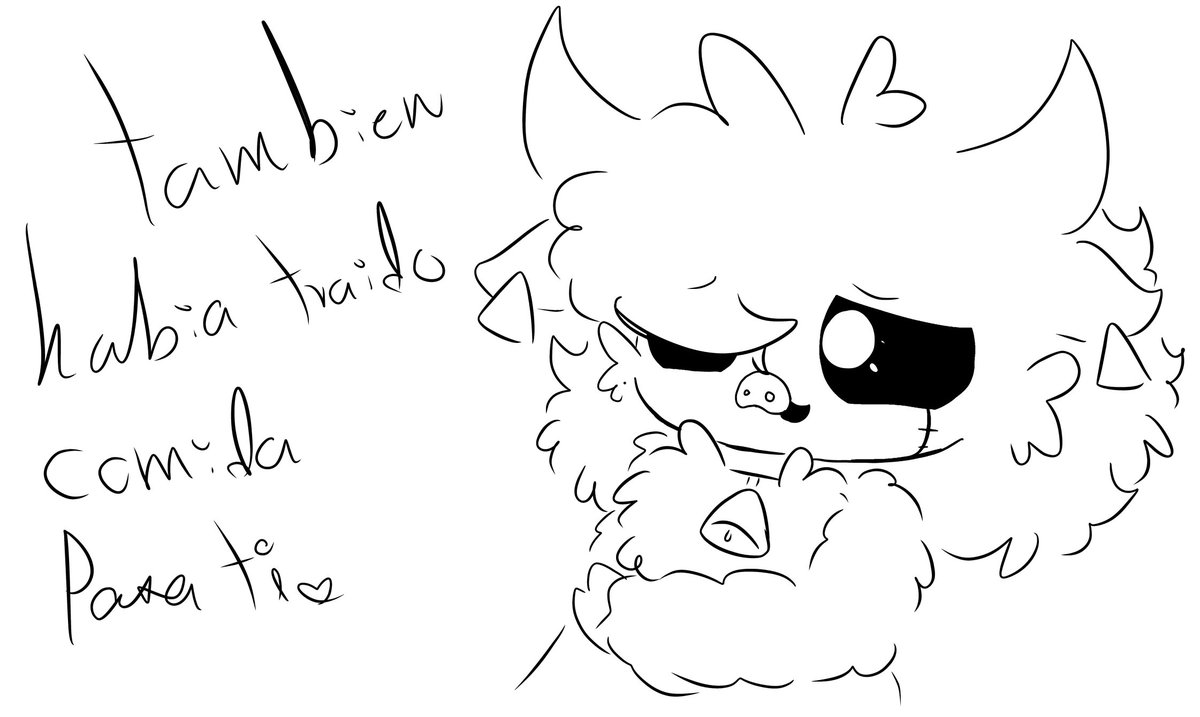 Vaquita se sintió mal por verlo triste UnU ✨