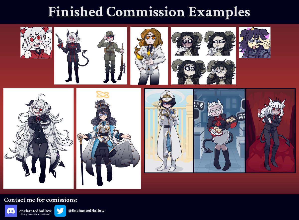 the guy who draws demon girls | CMs CLOSED (12/15) tweet media