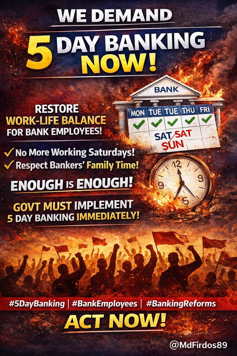 vasanthkiran's tweet photo. We Demand .. We Demand .. 
#5daybanking https://t.co/8agrUPPRbH