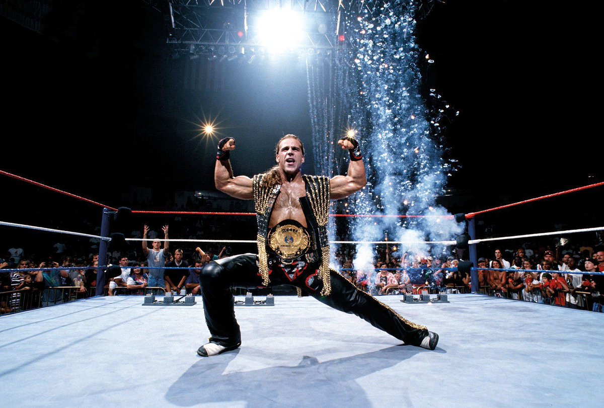 "I think I'm cute. I know I'm sexy. I got the looks that drives the girls wild...." 💔 #WWF #WWE #Wrestling #ShawnMichaels