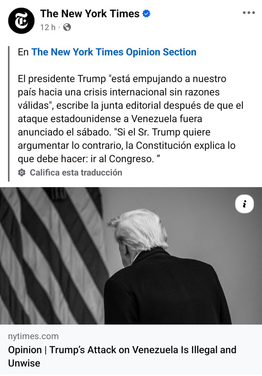 Mientras en México hay gente que se burla de quienes se solidarizan con #Venezuela por la invasión de <a href="/realDonaldTrump/">Donald J. Trump</a>, en EEUU lo tunden. 

¿Quién es el idiota?