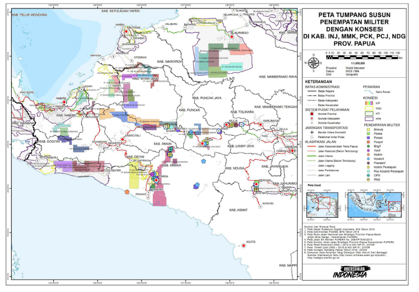 "Political Economy of military deployment in Papua - Intan Jaya Case" a report conducted by severeal NGOs in Indonesia (#BersihkanIndonesia, <a href="/YLBHI/">YayasanLBHIndonesia</a> , <a href="/walhinasional/">WALHI</a> , <a href="/BentalaRakyat/">Pusaka Bentala Rakyat</a> , WALHI Papua, LBH Papua, <a href="/KontraS/">KontraS</a> , <a href="/jatamnas/">JATAM Nasional</a> , <a href="/gpindonesia/">GreenpeaceIndonesia</a> , <a href="/TrendAsia_Org/">Trend Asia</a> ) in 2021,