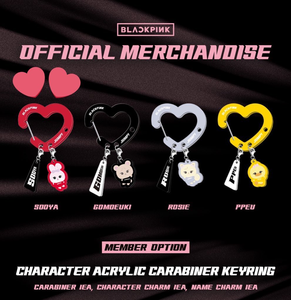 rubychulichaen9's tweet image. พร้อมส่ง 🖤💖
BLACKPINK 'JUMP' OFFICIAL MD

CARABINER SOOYA : 450 รวมส่ง

สั่งซื้อ dm ➡️ @rubychulichaeng 
#ตลาดนัดบพ #ตลาดนัดblackpink