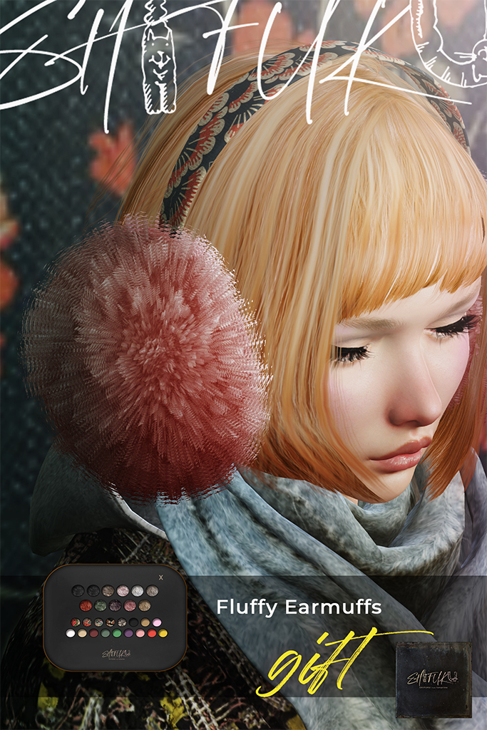🎍あけましておめでとうございます🎍
昨年はたくさんお世話になりありがとうございました。

先ほど、APPARE! のブースに「Fluffy Earmuffs」をギフトとしておかせていただきました。
イベントは 1/15まで開催中（たぶん） なのでぜひ遊びに来てください！
maps.secondlife.com/secondlife/sko…