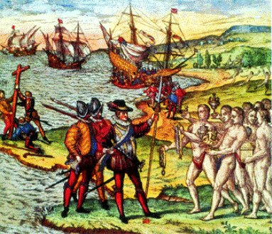 - Venimos a traeros la democracia. Ya veréis qué bien vais a estar a partir de ahora.
- ¿Y esas armas?
- Por si no os convencen las palabras.