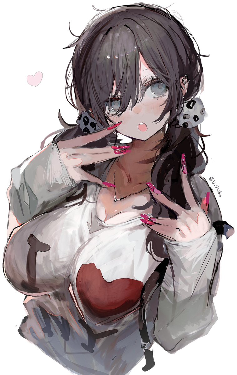 好きなタイプの女の子を描いた₍ᐢ ɞ̴̶̷.̮ɞ̴̶̷ ᐢ₎ 