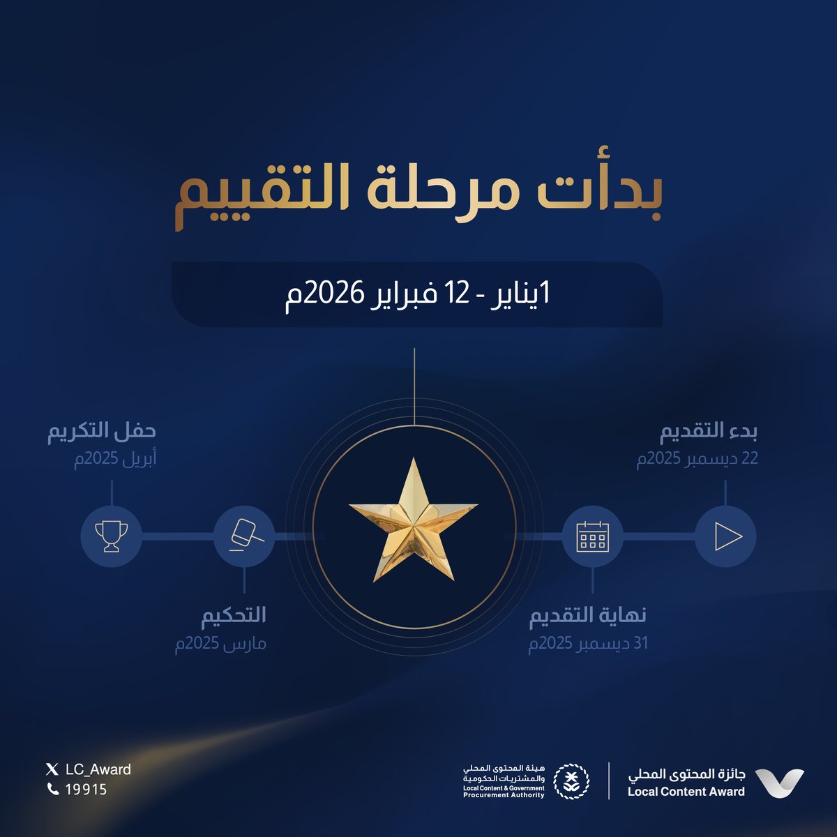 جائزة المحتوى المحلي tweet media