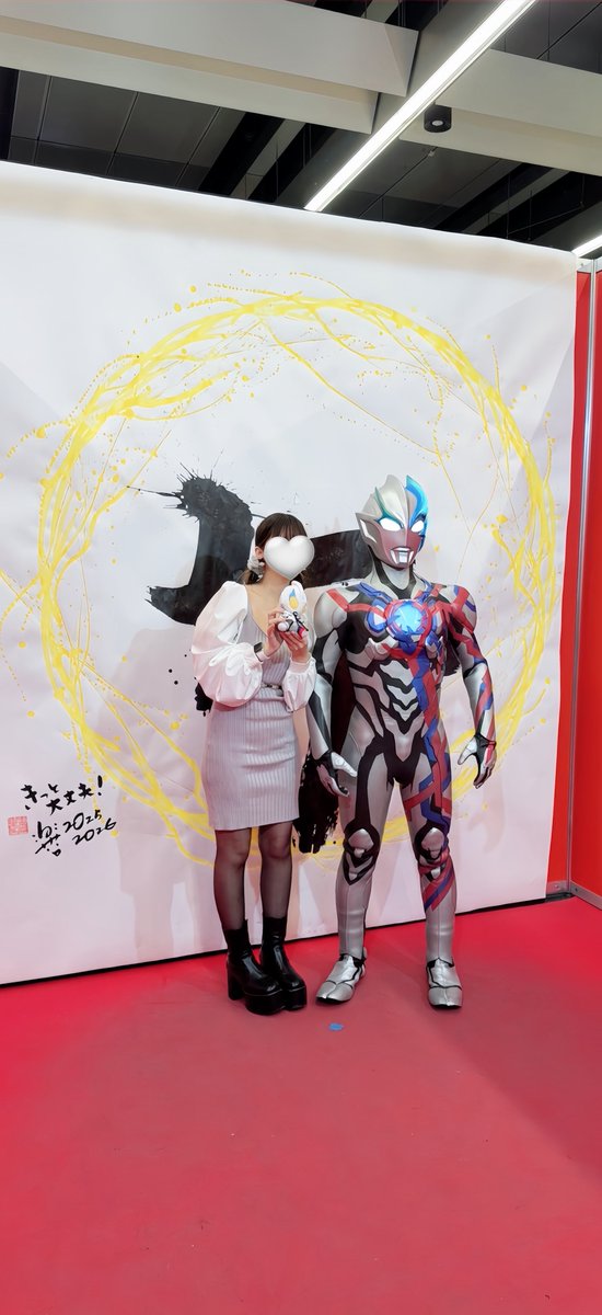 千秋楽行ってきました❕
コウセイ、オメガ、10日間おつかれさまでした💐

ブレーザーともショット撮れて大満足🫶🏻ꕀ♡
#ウルトラヒーローズEXPO