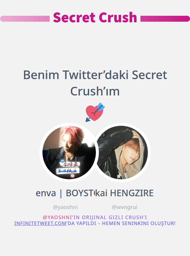 yaoshni's tweet photo. Benim Twitter’daki Secret Crush’ım @wvngrui

➡️ https://t.co/Pr9azdPgRY https://t.co/u9xI9pHKNb