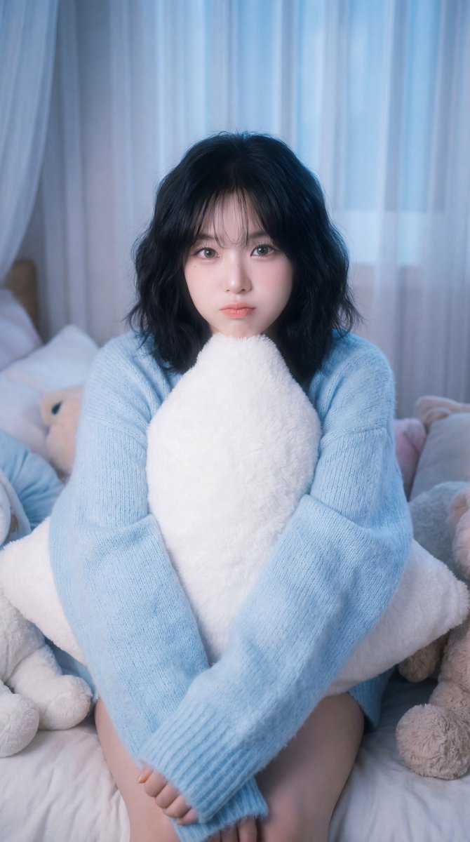 K-Pop Dreamscape: Pure Allure in Soft Pastels