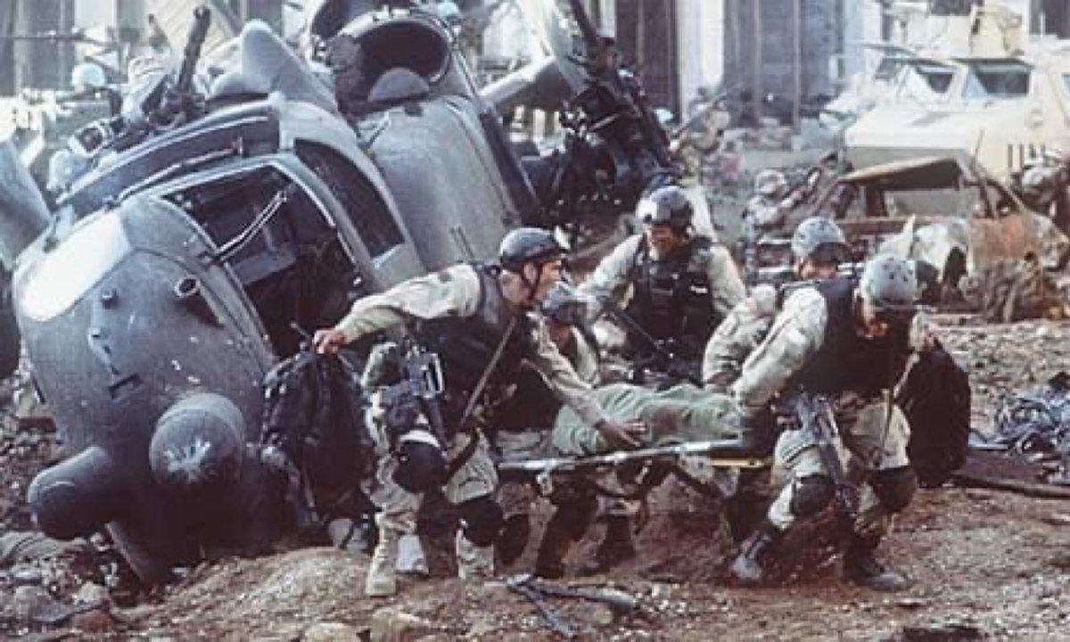 قوة دلتا الامريكية في الصومال 1993.

مين بعرف كم جندي امريكي مات حينها؟