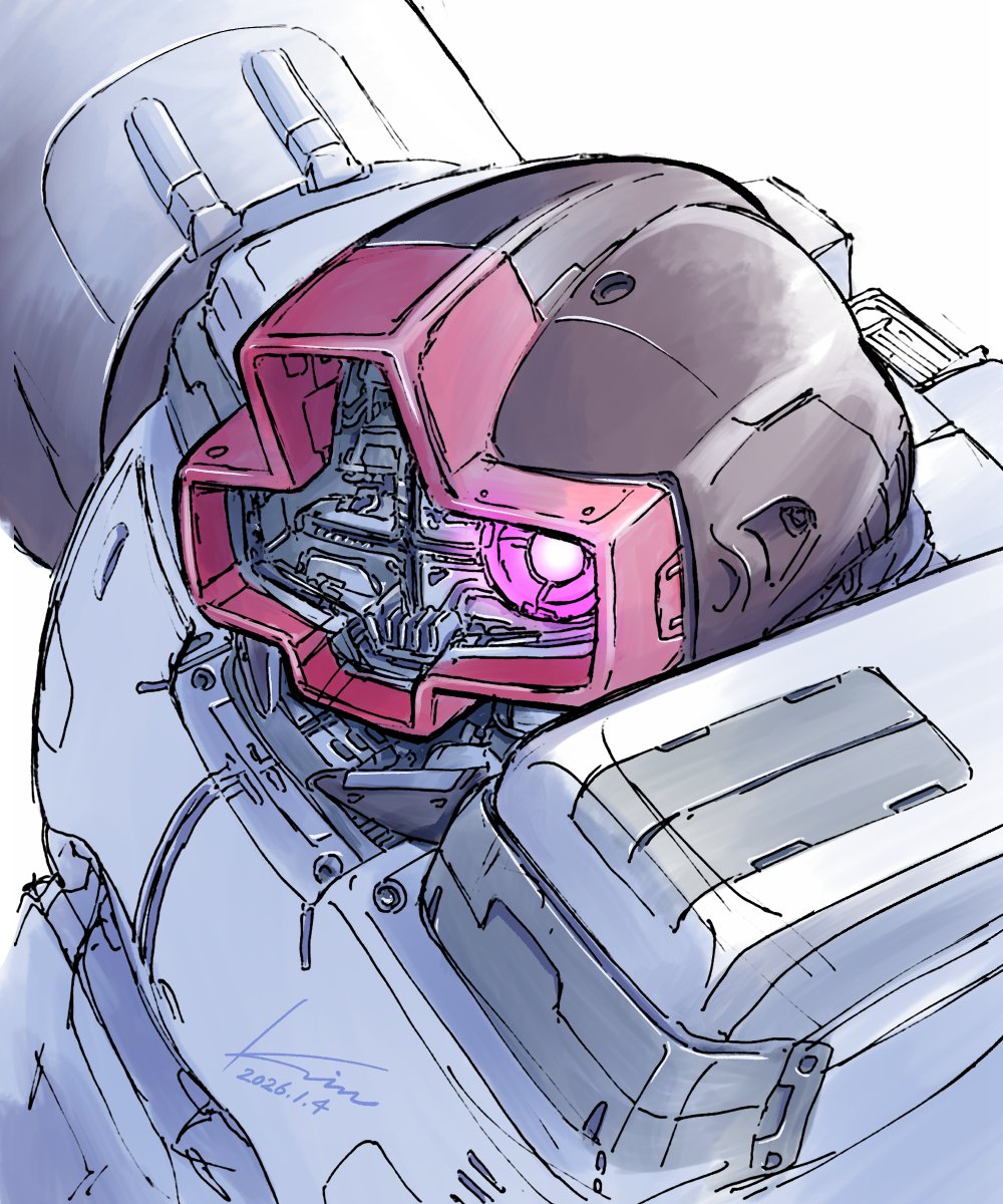 新年３枚目のイラストは
『ドム』✨
（お正月気分も今日でおしまい・泪）