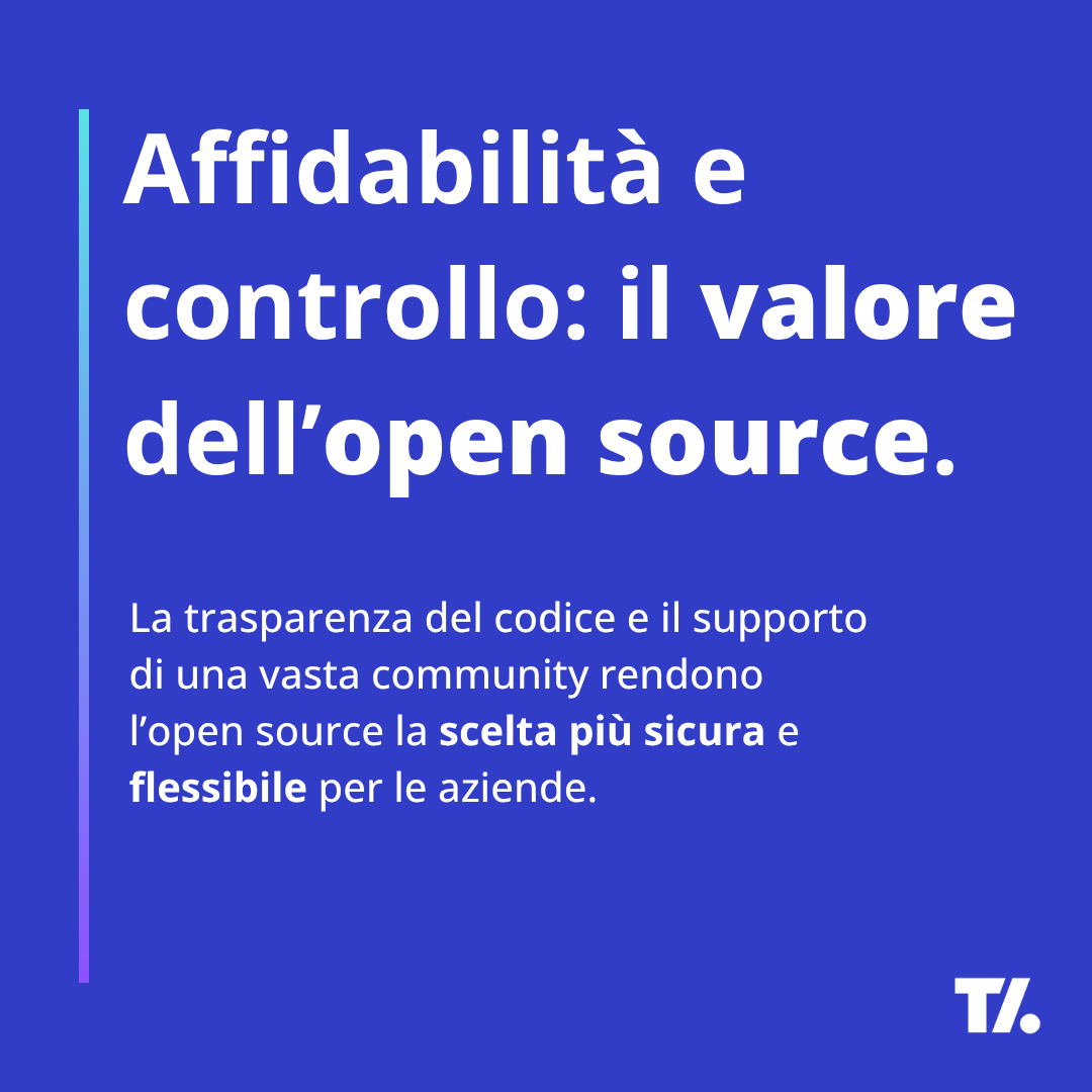 🌐 A differenza di un qualsiasi software proprietario, l’open source garantisce indipendenza, sicurezza e possibilità di personalizzazione.
Ed è per questo che abbiamo scelto di renderlo il nostro marchio di fabbrica.

#IAM #IdentityManagement #AccessManagement #OpenSource