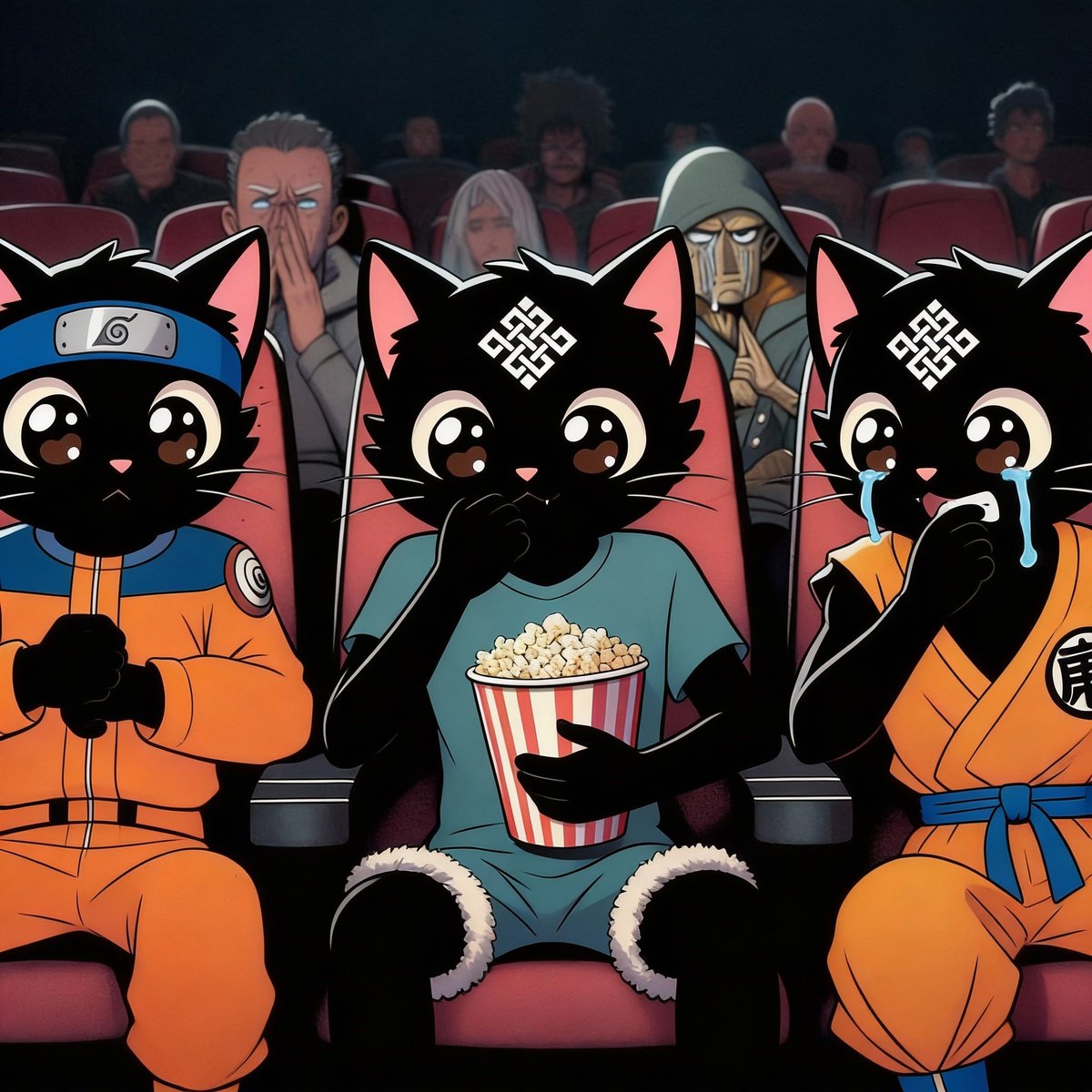 #gRitual
<a href="/ritualnet/">Ritual</a> | <a href="/ritualfnd/">Ritual Foundation</a>

Are you the type to watch seriously, or are you the one crying like the cat on the right? 🍿😢