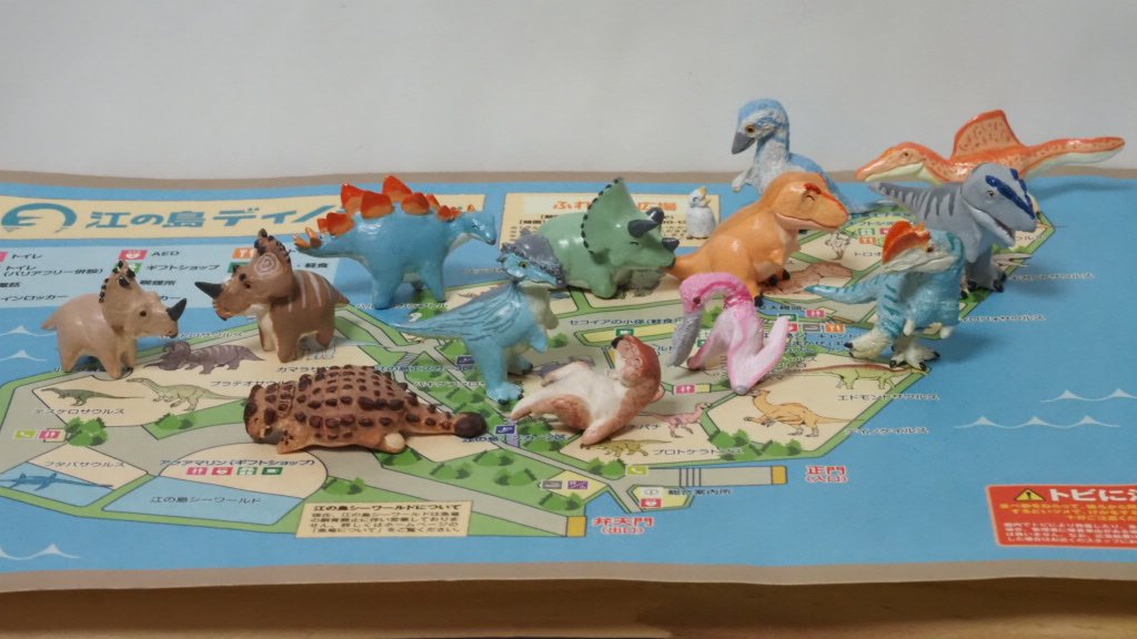 Asa_dinoclub414's tweet photo. #江の島ディノランド立体化計画 、新作のプシッタコサウルスが加わりました🦖🦕
#ディノサン https://t.co/ny6Kqnd2PH