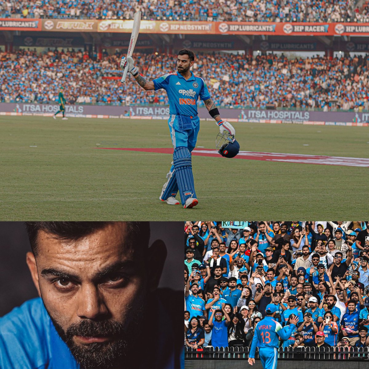 Shebas_10dulkar's tweet photo. A Few Upcoming Milestones for 𝗩𝗜𝗥𝗔𝗧 𝗞𝗢𝗛𝗟𝗜
(ODI Series Starts on Next Sunday)

- Need 𝟭𝟬 𝗿𝘂𝗻𝘀 in Wins to become 'Most ODI runs for India in Wins against Newzealand'

- Need 𝟮𝟱 𝗿𝘂𝗻𝘀 in Next 20 Innings to become 'Fastest to reach 28000 Intl runs'

- Need 𝟰𝟮 𝗿𝘂𝗻𝘀 to become '2nd Leading Runscorer in Intl Cricket' 

- Need 𝟳𝟯 𝗿𝘂𝗻𝘀 to become '2nd Asian to Complete 3000 Intl runs against NZ'

- Need 𝟵𝟰 𝗿𝘂𝗻𝘀 to become 'Leading Run-scorer against NZ in ODI format for India'

- Need 𝟭𝟮𝟴 𝗿𝘂𝗻𝘀 in Wins to Become '2nd Most ODI Runs in Winning matches'

- Need 𝟮𝟮𝟳 𝗿𝘂𝗻𝘀 to become 'Leading Run-scorer at No.3 in ODI format'

- Need 𝟯𝟭𝟰 𝗿𝘂𝗻𝘀 to become 'Leading Run-scorer against Newzealand in ODI format'

- Need 𝟯𝟱𝟬 𝗿𝘂𝗻𝘀 to become 'Leading Run-scorer at Home in ODI format'

- Need 𝟭 𝗖𝗲𝗻𝘁𝘂𝗿𝘆 to Become 'Most Centuries against Newzealand in Intl'

- Need 𝟭 𝗖𝗲𝗻𝘁𝘂𝗿𝘆 to Become 'Most ODI Centuries in Different Venues'

- Need 𝟭 𝟱𝟬+ 𝗦𝗰𝗼𝗿𝗲 to Complete '100 50+ Scores at No.3 in Intl'

- Need 𝟮 𝟱𝟬+ 𝗦𝗰𝗼𝗿𝗲𝘀 in Wins to become 'Most ODI 50+ Scores in Winning matches for India'